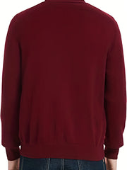 Men's V Neck Button Cardigan Sweater