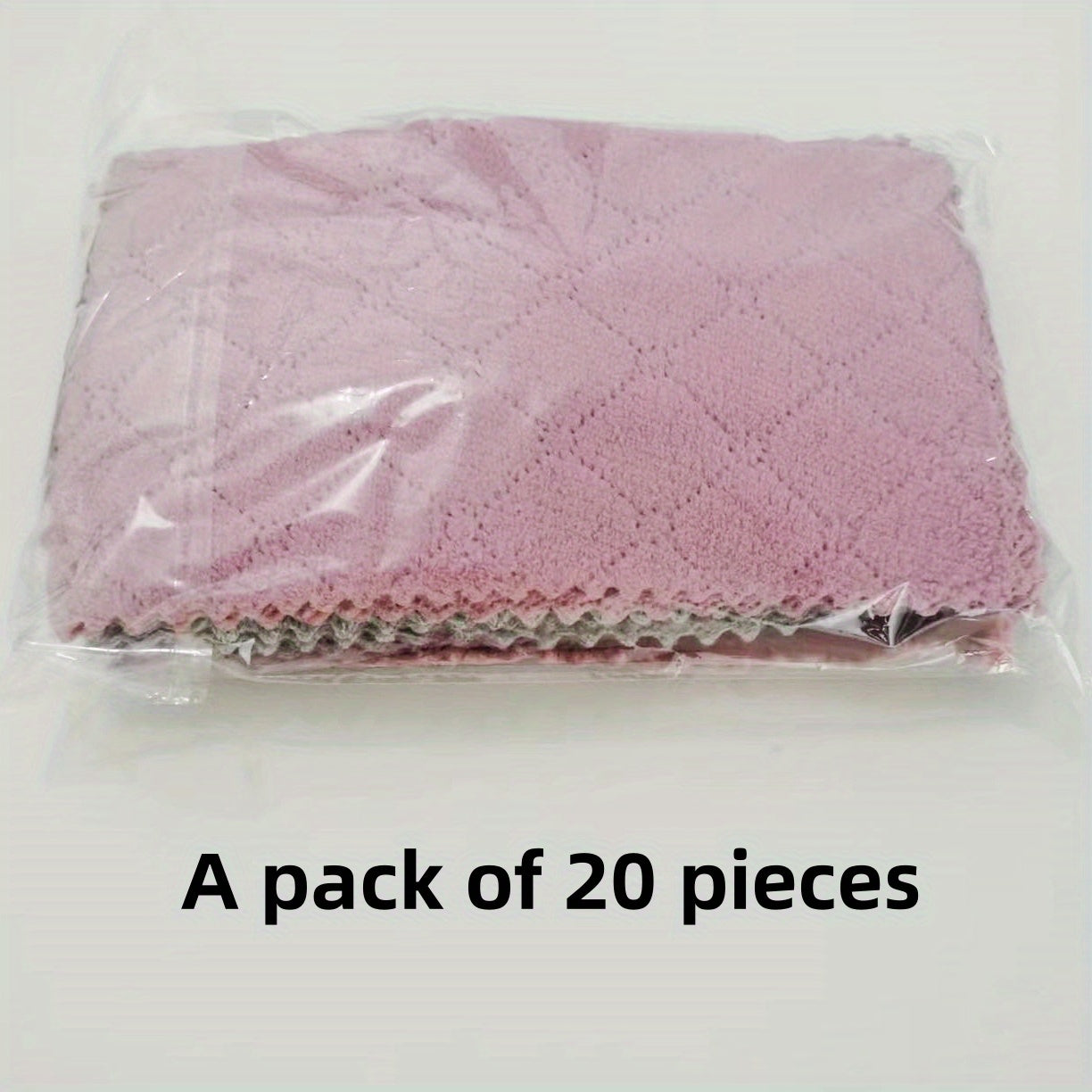 Double Sided Dishwashing Towel, Non-stick, Thickened, Water Absorption