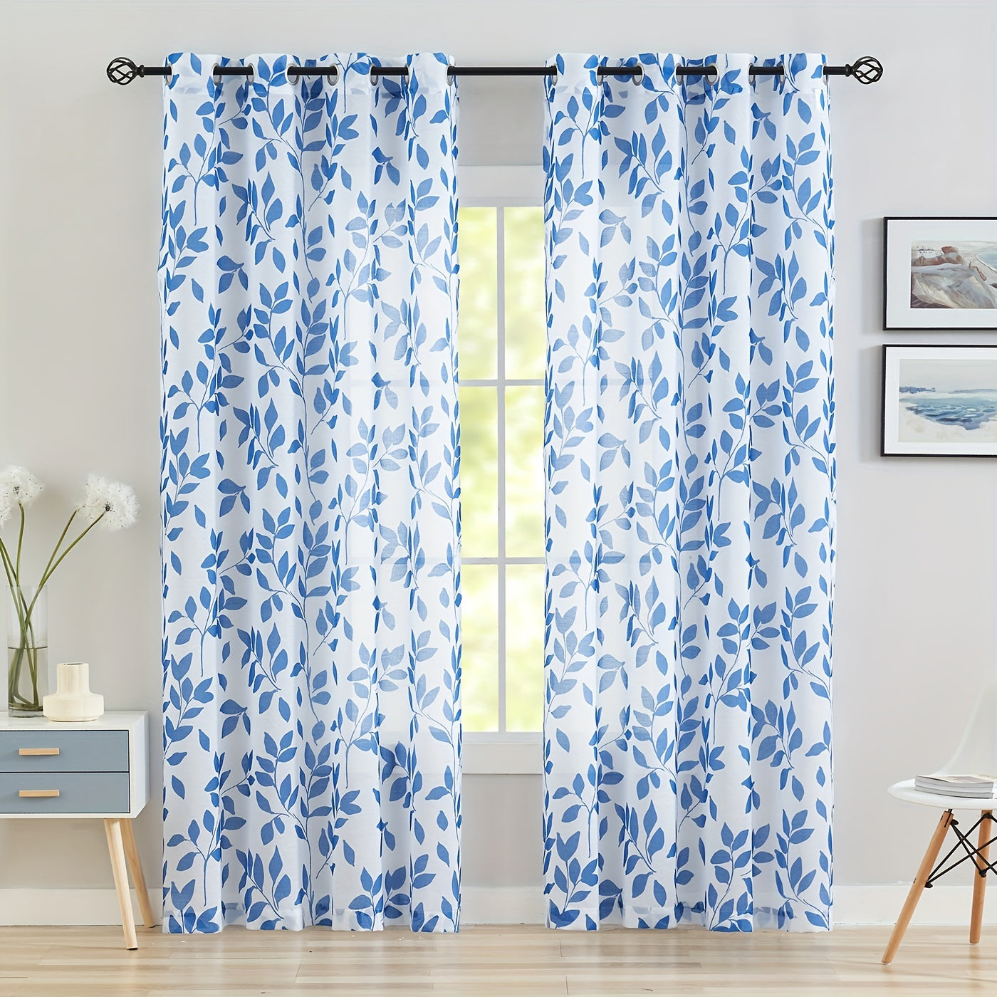 Nature Style Curtain For Living Room Bedroom Home Decor
