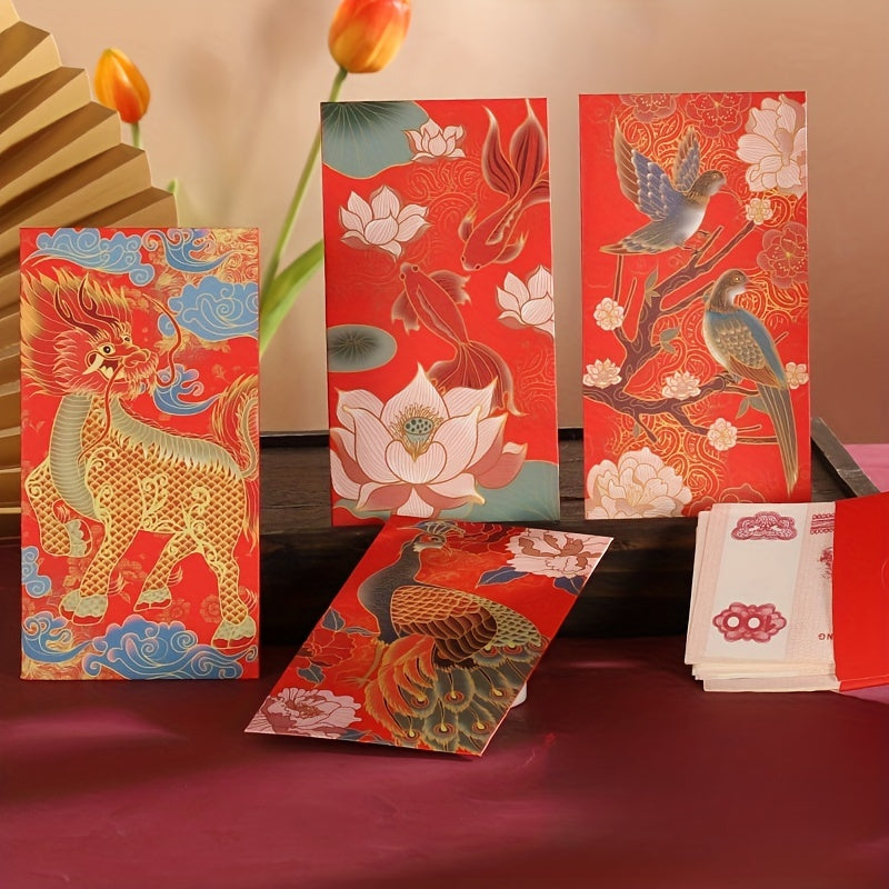 Chinese Style Red Envelope Lucky Money Gift Company Welfare