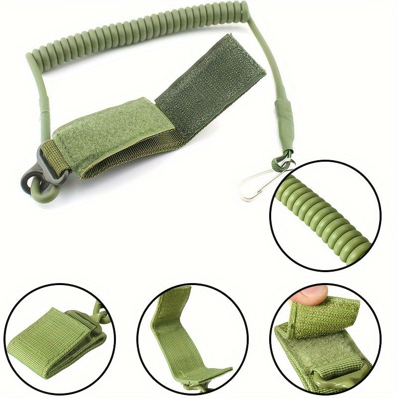 Outdoor Anti-Lost Leash Army Spring Cord