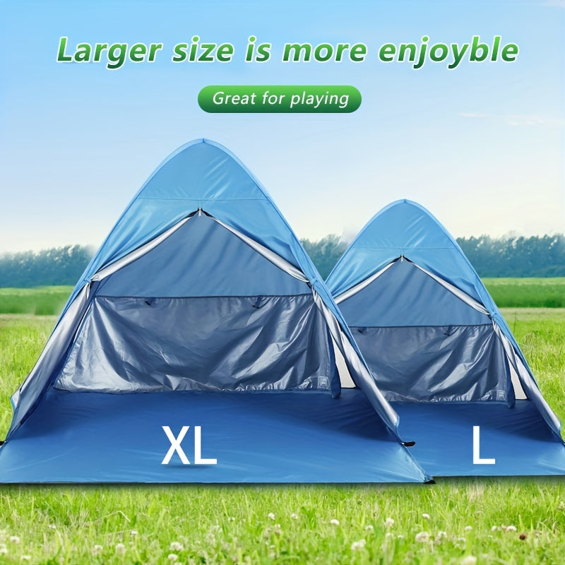 Portable Quick Opening Sunshade Rainproof Tent For 3-4 People