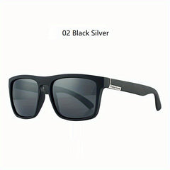 Men's Vintage Square Polarized Sunglasses UV400