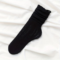 Twist Lace Mesh Socks Women's Stockings