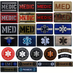 Paramedic EMT Morale Patch PVC Hook & Loop