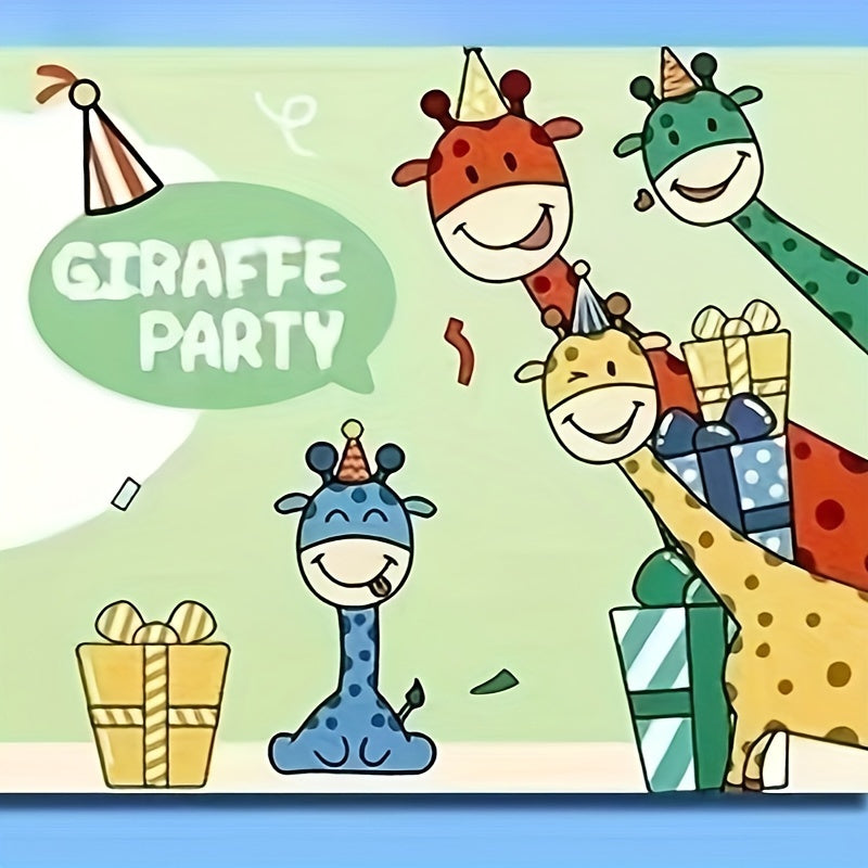 Cartoon Animal Sketchbook for Drawing and Doodling - Green Cover