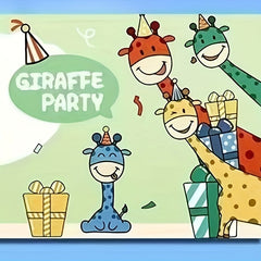Cartoon Animal Sketchbook for Drawing and Doodling - Green Cover