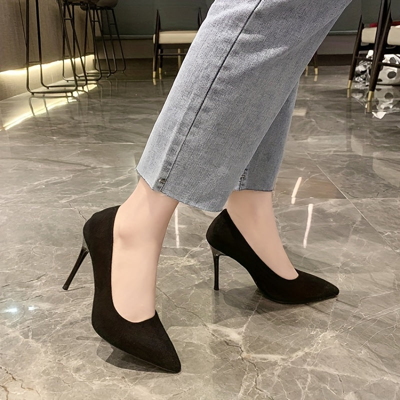 Women's Pointed Toe High Heels Stiletto Court Pumps