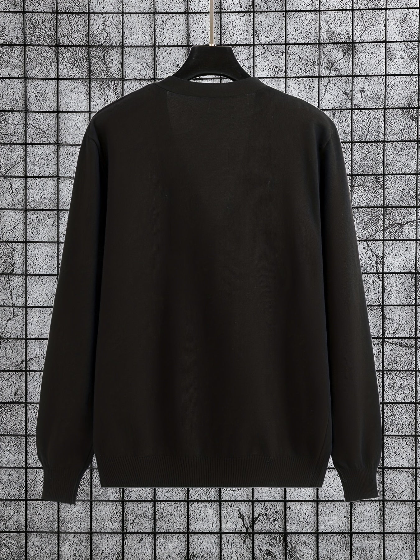 Men's Vintage Style V Neck Button Up Cardigan Coat