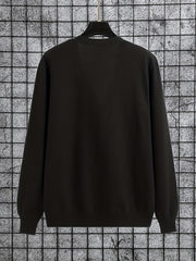 Men's Vintage Style V Neck Button Up Cardigan Coat