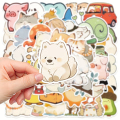 50pcs Drawing Graffiti Stickers for Laptop Helmets Water Cup
