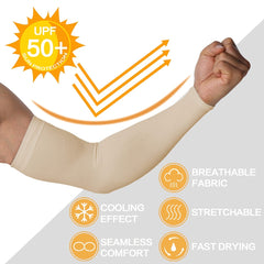 UV Blocking Compression Arm Sleeves for Summer Protection
