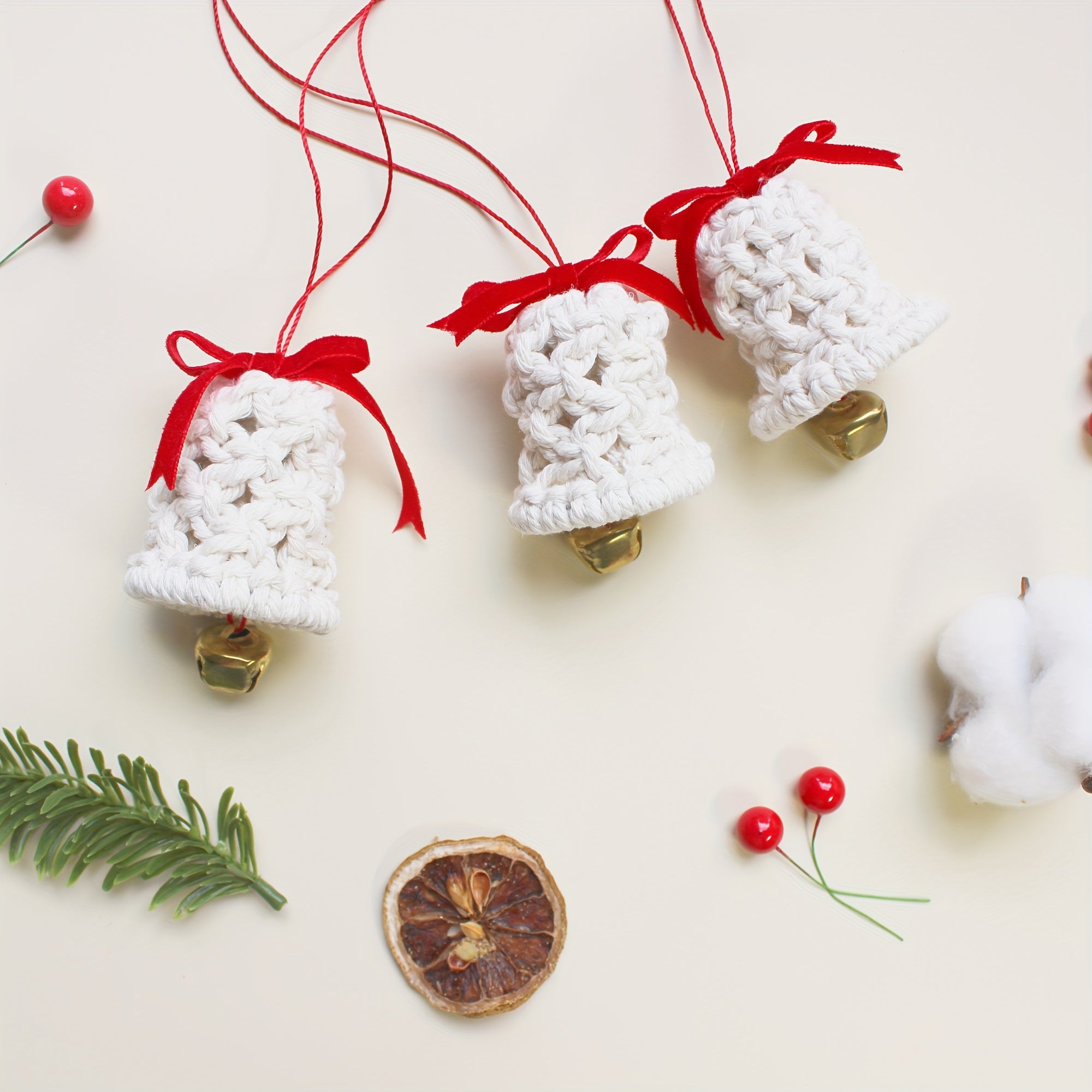 Macrame Jingle Bell DIY Kit - Perfect Christmas Gift