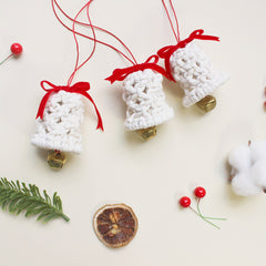 Macrame Jingle Bell DIY Kit - Perfect Christmas Gift