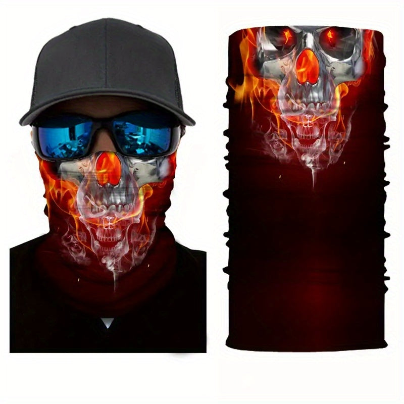 3D Skull Bandana Face Mask Ski Mask Cold Protection