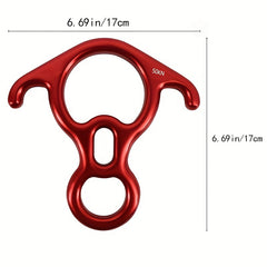 Aluminum Buckle 50KN for Belaying Climbing