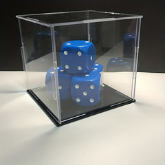 Square Display Box Castle Building Block Blind Box Clay Plastic Box