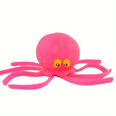 Water Play Decompression Toy Octopus Pinch Music Ocean Animal Children Bath Toy
