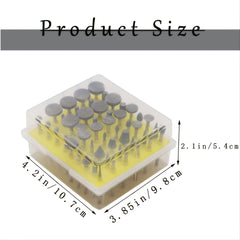 Diamond Burr Set Kit for Carving Polishing & More