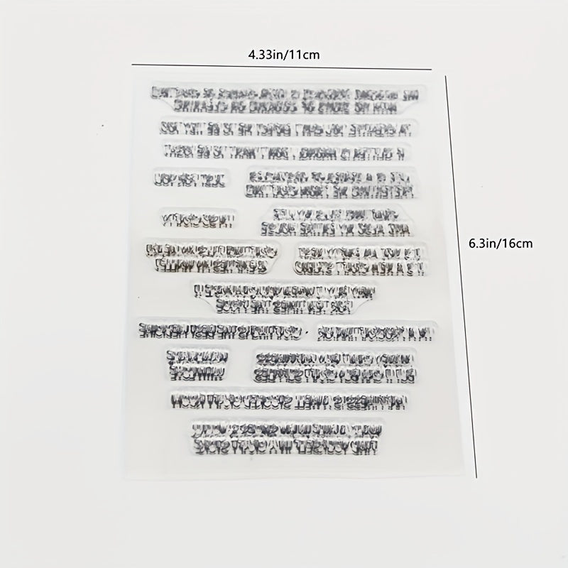 Cartoon Silicone Transparent Seal for DIY Scrapbook
