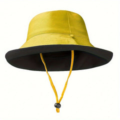 UV Protection Sun Hat Solid Bucket Hat Women Sunshade Fishing Boonie Hat