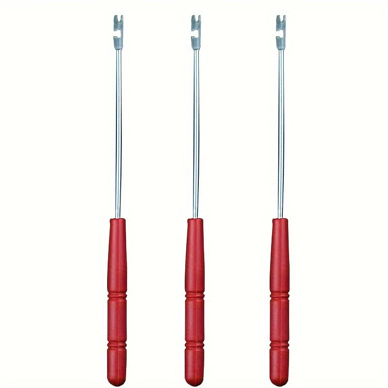5pcs Fishing Hook Remover Extractor Soft Rubber Grip Handle Portable