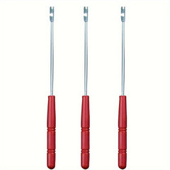 5pcs Fishing Hook Remover Extractor Soft Rubber Grip Handle Portable