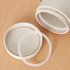 Wheat Straw Tea Cup Portable Water Bottle for Outdoor Travel