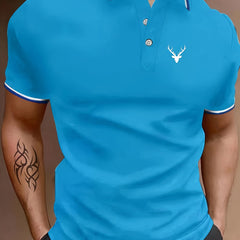 Men's Golf Shirt Print Breathable Top