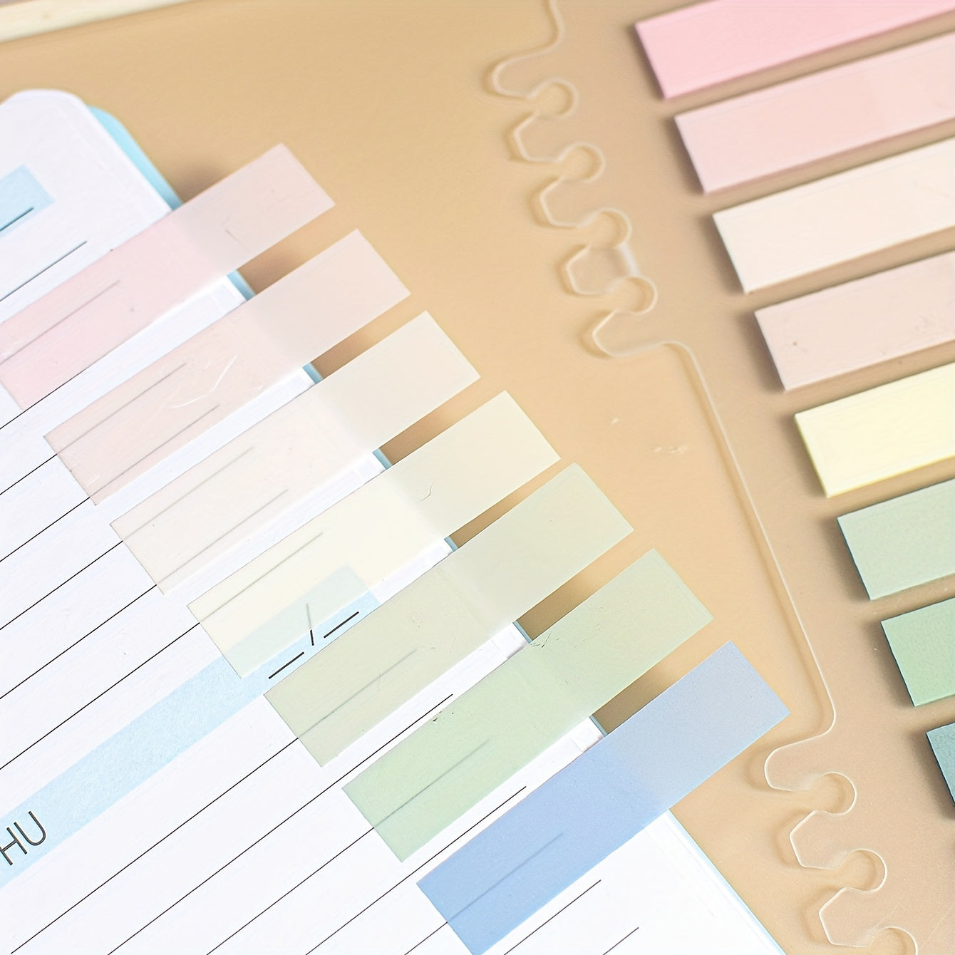 200 Sheets PET Sticky Notes Index Stickers Note Stickers Label Paper
