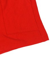 Boho Solid Smocked Shorts Wide Leg Summer Shorts Women's Clothing
