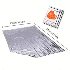 3pcs Windproof Waterproof Thermal Blanket for First Aid Outdoor Camping