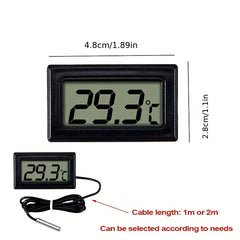 1pc Mini Thermometer for Aquarium Indoor Outdoor
