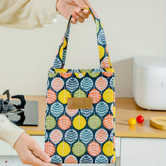 Thick Aluminum Foil Insulated Lunch Bag Waterproof Portable Lunch Bag