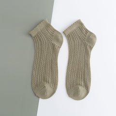 Women's Sweet Lace Boat Socks, Ultra Thin & Breathable