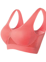 3 Pack Plus Size Sports Bra Set Breathable Wireless