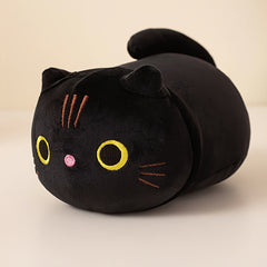 Mushroom Bear Cat Plush Toy Classic & Gray w/ Orange Soft & Cuddly