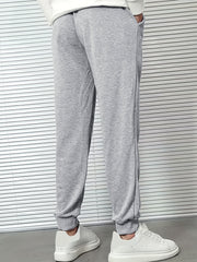 Men's Outdoor Bear Print Joggers Pants for Spring Summer Autumn