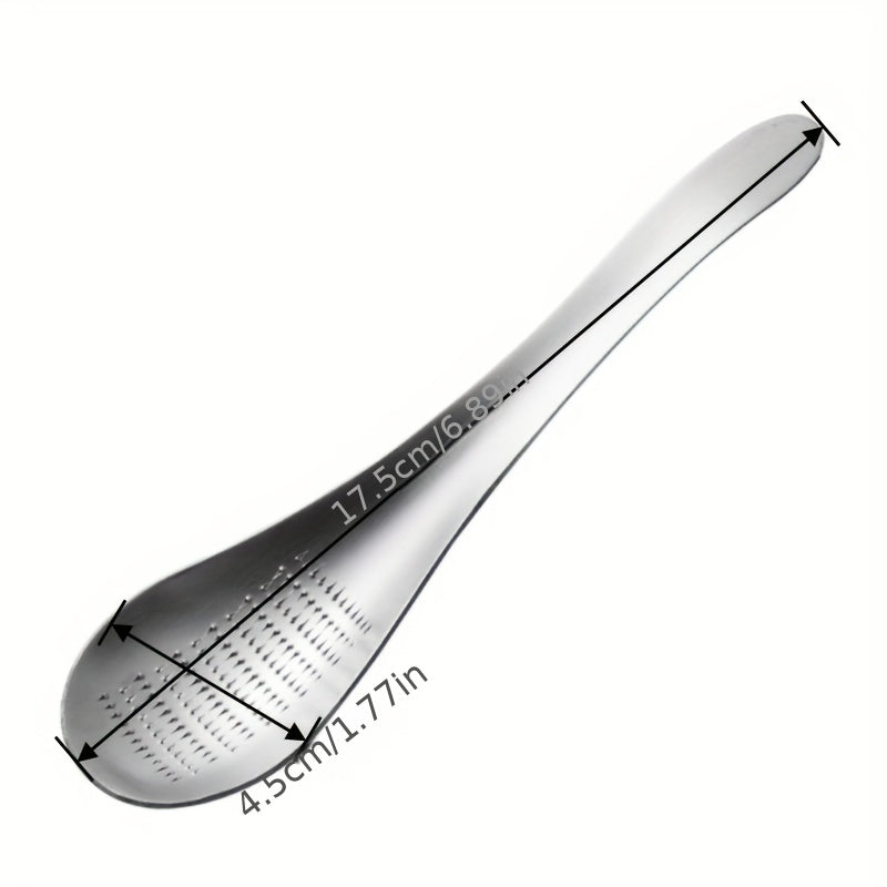 Stainless Steel Baby Food Garlic Grinder Spoon