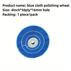 1pc 10 16 Cm Cloth Polishing Wheel