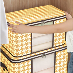 Large Capacity Quilt Storage Bag Portable Clothes Packing Cube Foldable Wardrobe