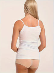 Solid Spaghetti Strap Sleeveless Cami Top