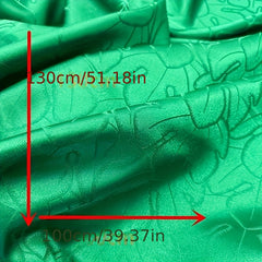 Green Jacquard Satin Fabric Dress Shirt Cheongsam Pajamas Fabric