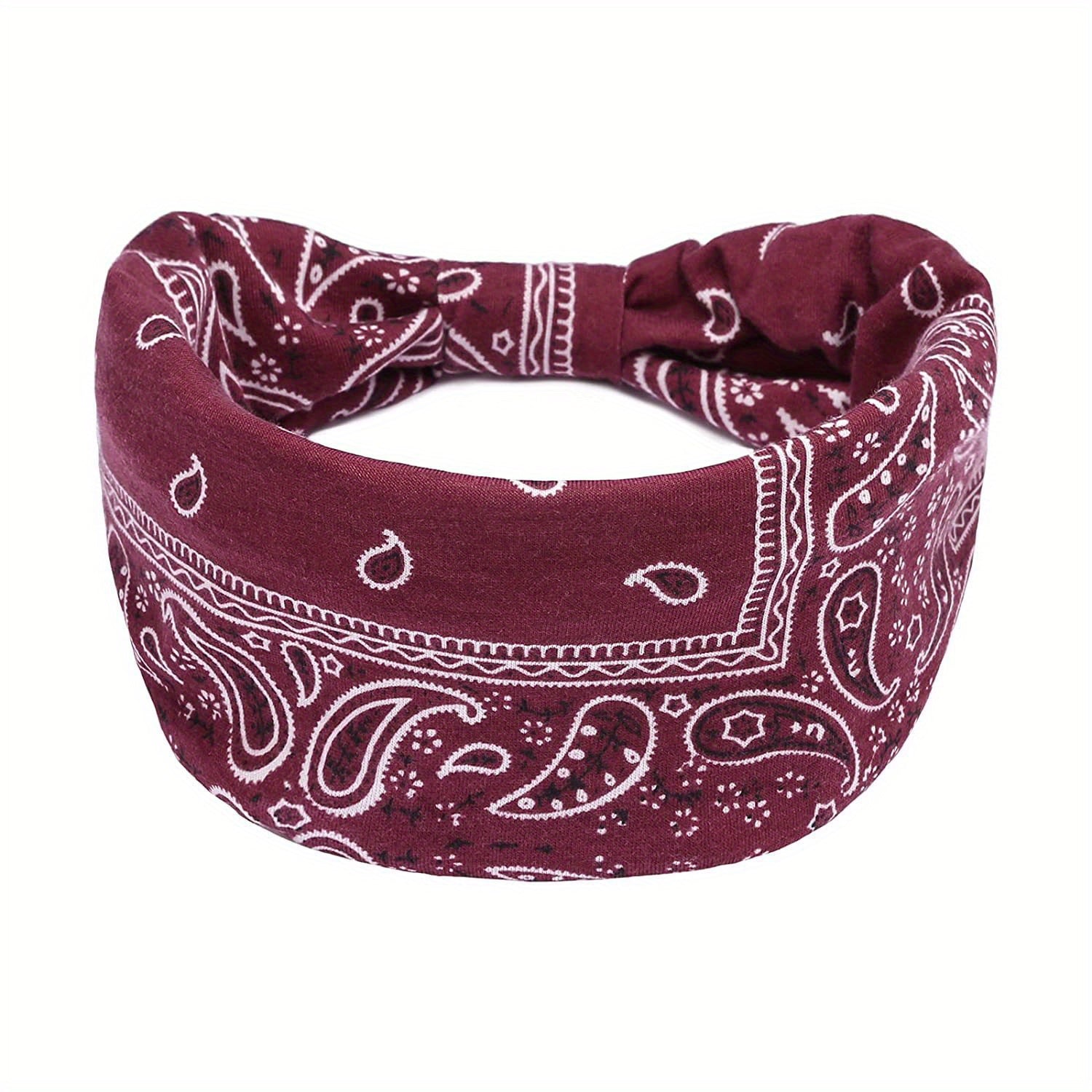 Sports Yoga Headband Flower Printed Quick Drying Hair Accessories