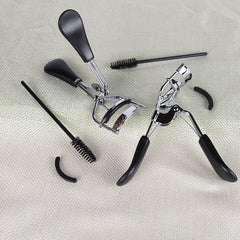 4pcs Eyelash Tools Set False Eyelash Applicator Eyebrow Brush Curlers Comb Tweez