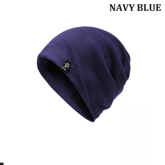Men's Thin Cotton Beanie Hat Winter Cap
