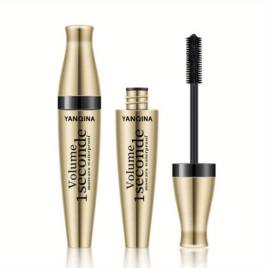 3D Waterproof Mascara Fiber Eyelashes Curling Brush Long Lasting