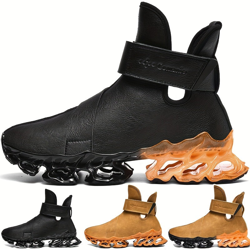 Cozy Blade Shoes Men Slip On Shock Absorbing Non Slip Shoes Jogging Walking