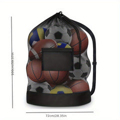 Extra Large Capacity Ball Net Bag Storage Bag for Sports Training