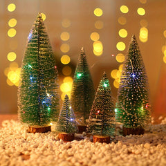 1pc Mini Christmas Tree Desktop Decoration for Holiday Party